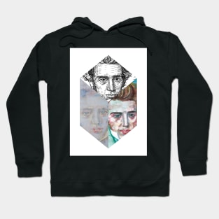 THREE TIMES SOREN KIERKEGAARD .2 Hoodie